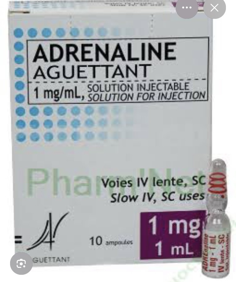 Adrenaline medis 1mg/1ml 