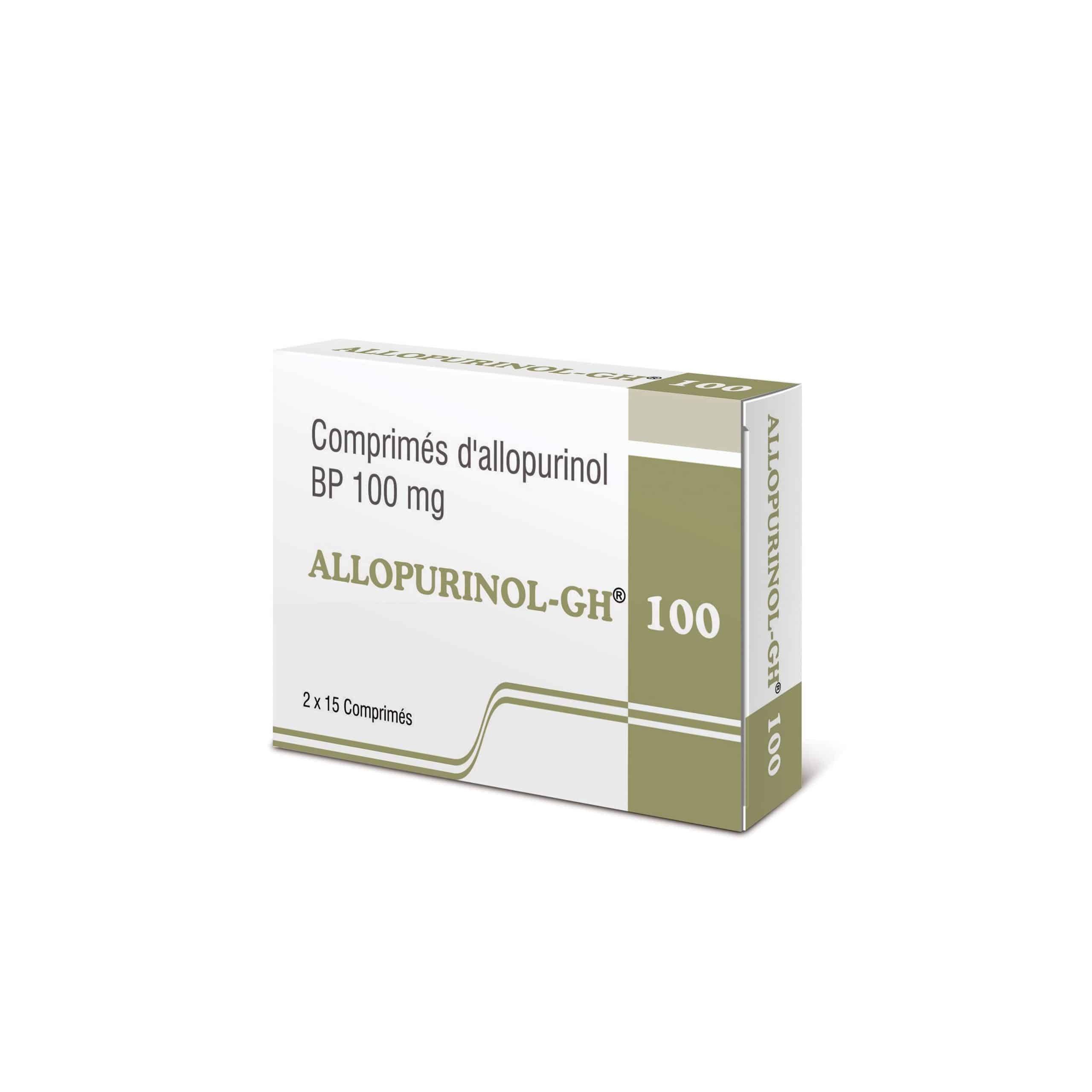 ALLOPURINOL-GH 100MG COMPRIME BOITE DE 30
