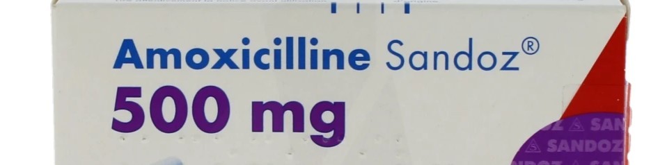 AMOXICILLINE SANDOZ 500 MG