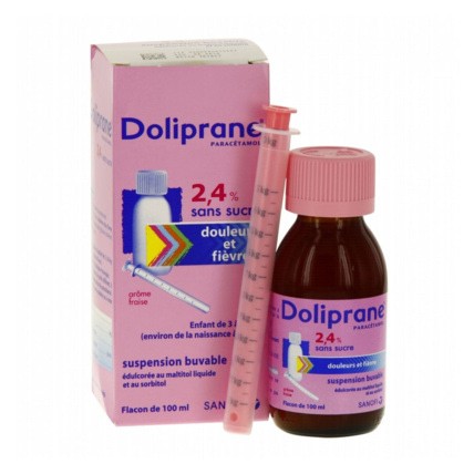 PANADOL ENFANT ET NOURRISSON 2,4 %