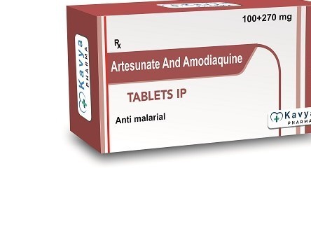 AMODIAQUINE/ARTESUNATE 100 / 270 mg ADULTE PLAQ/6 