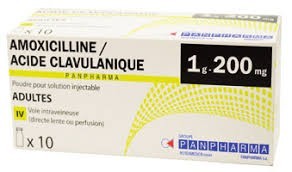 AMOXICILLINE + ACIDE CLAVULANIQUE 1 g / 200 mg