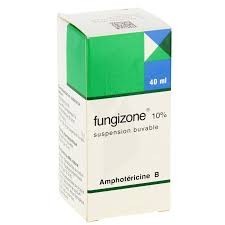 AMPHOTERICINE B 100 mg / ml susp. buv. fl/40 ml